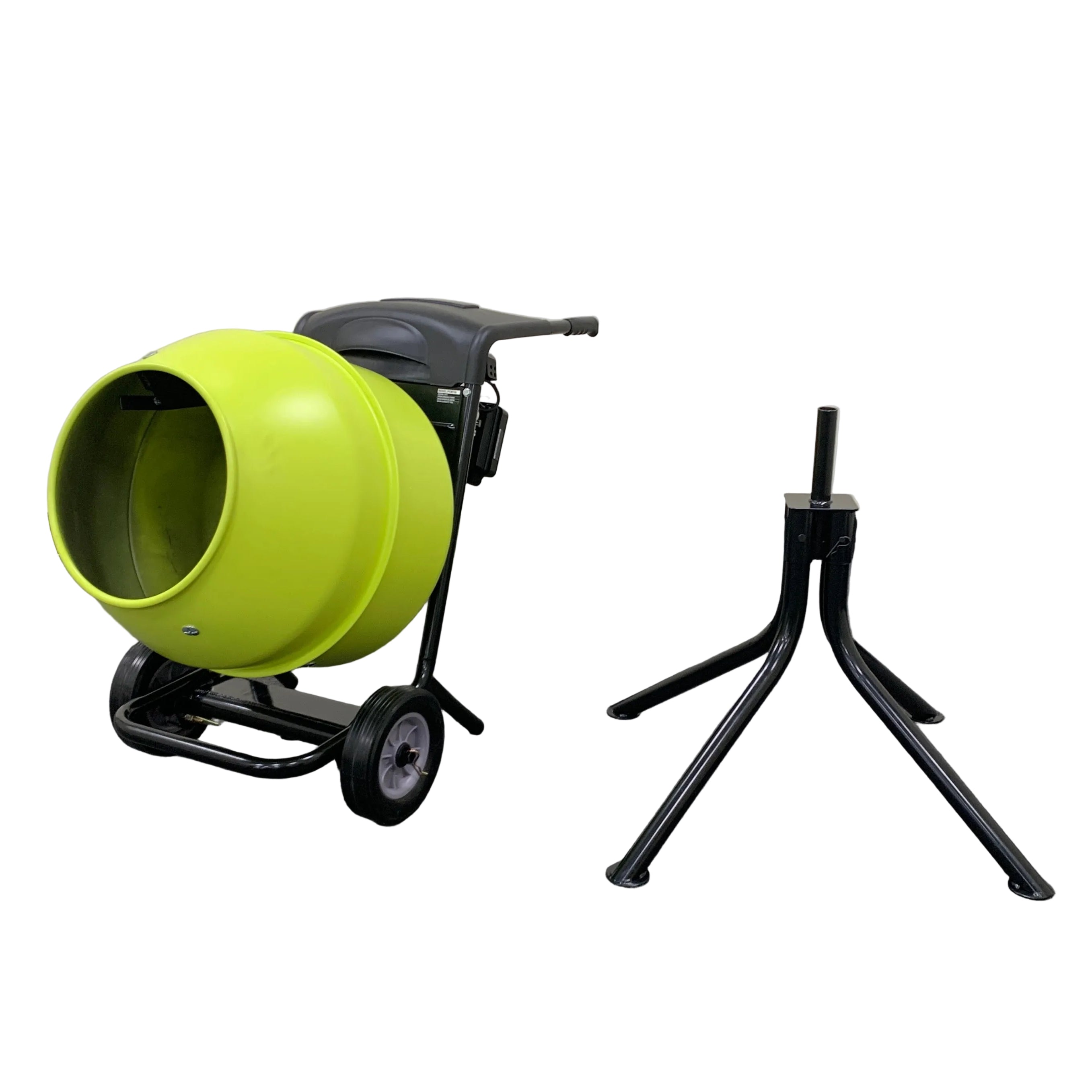 140L Front Tip Cement Mixer with Stand, 2.5HP Petrol Concrete Mixer BM727 Forestwest