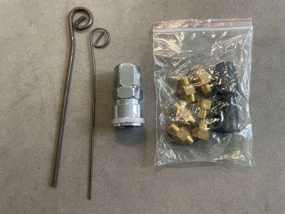 Forestwest Stucco Sprayer, 4-Jet Mortar Sprayer, Cement Sprayer BM703 Forestwest