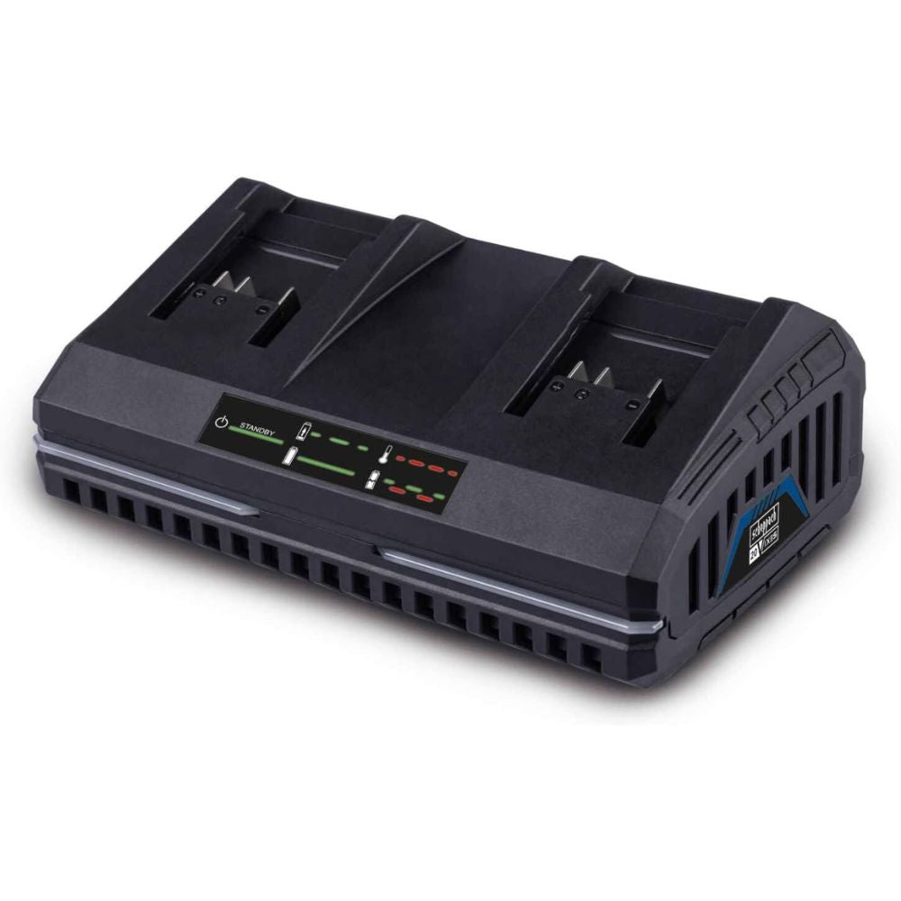 Scheppach 20V 4.5A Twin Battery Charger