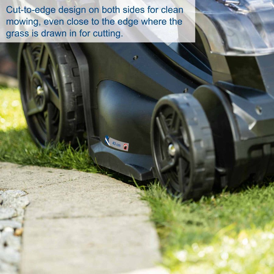 Scheppach 2x20V 430mm Cordless Lawn Mower BC-MP430-X (Skin Only) Scheppach