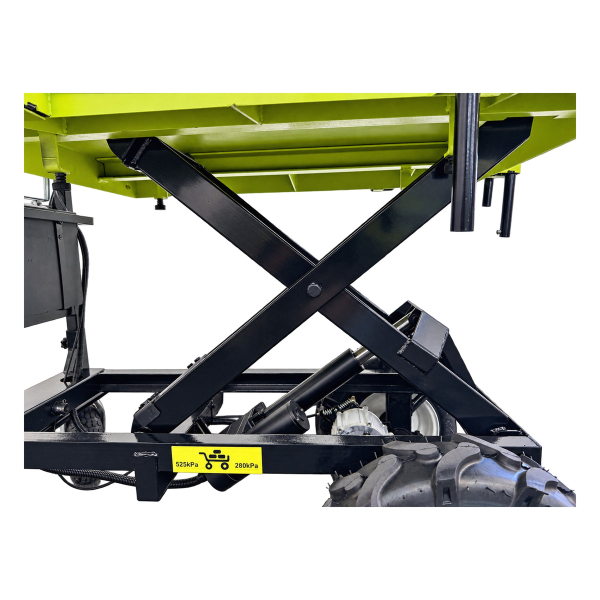Forestwest 200kg Self-Propelled Scissor Lift Trolley, Electric Wheelbarrow BM11087 Forestwest AU