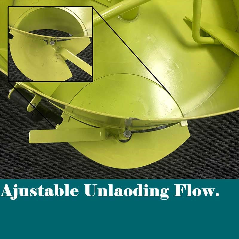 Forestwest 120L Pan Mortar Mixer 2200W, Commercial Grade BM679C Forestwest