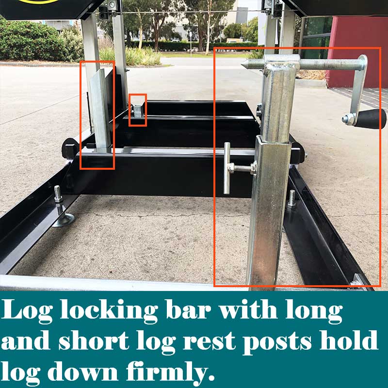 Forestwest 22" Portable Wood Sawmill 10HP Engine BM11125 Forestwest