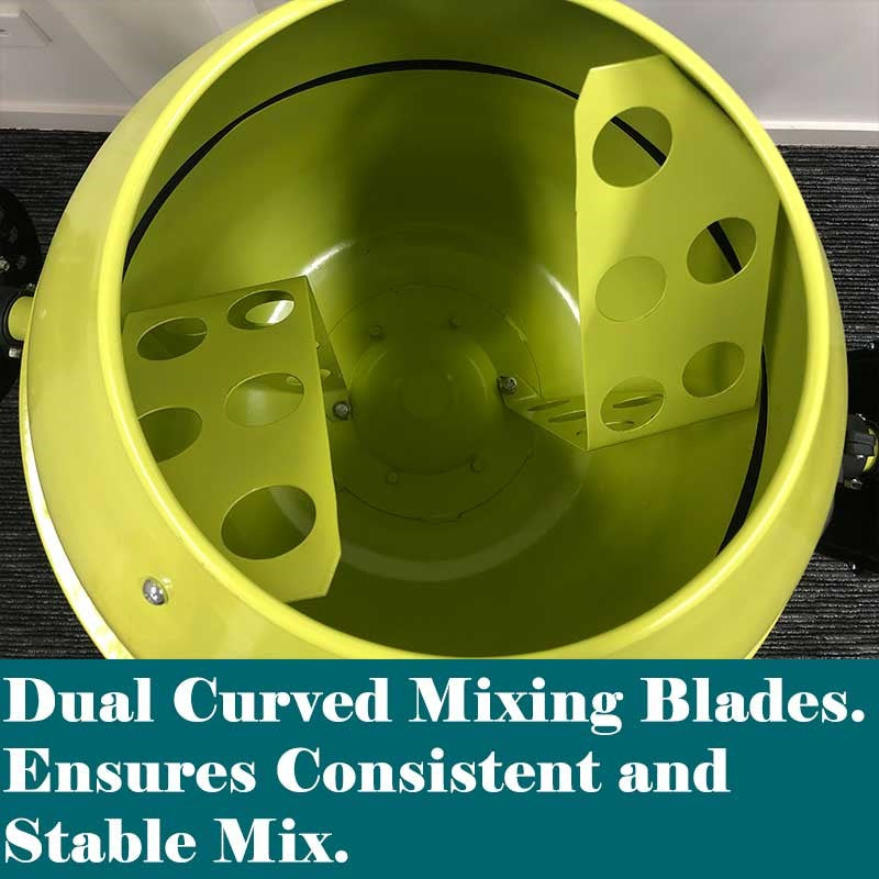 Forestwest 70L Portable Cement Mixer 220W Concrete Mixer BM685 Forestwest