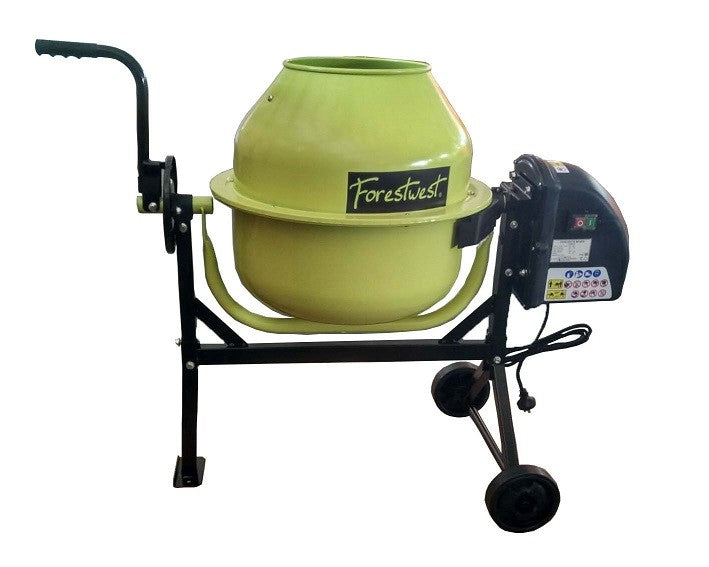 Forestwest 70L Portable Cement Mixer 220W Concrete Mixer BM685 Forestwest