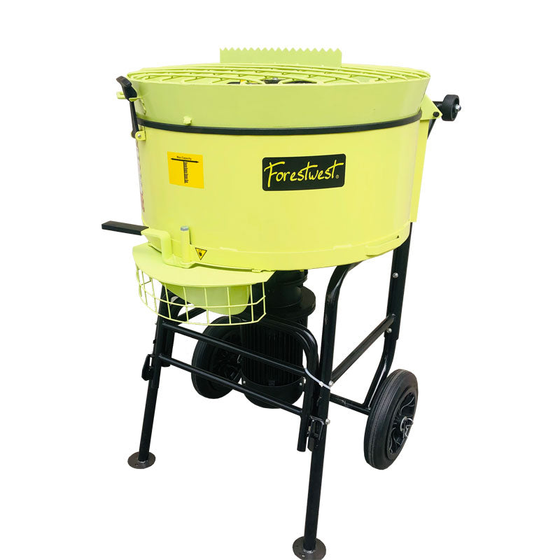 Forestwest 120L Pan Mortar Mixer 2200W, Commercial Grade BM679C Forestwest