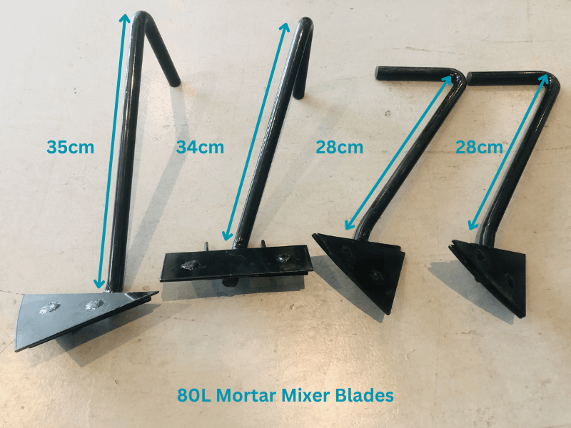 Mortar Mixer Screed Mixer Mixing Blades | Forestwest