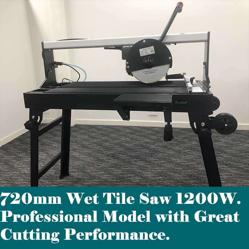 720MM 1200W Electric Wet Tile Saw with Diamond Blade BM688 | Forestwest