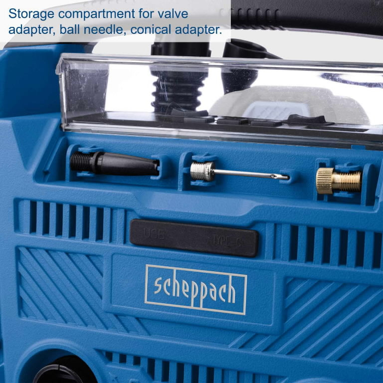 Scheppach 20V Cordless Portable Air Compressor AIRFORCE-6 (Skin Only) Scheppach