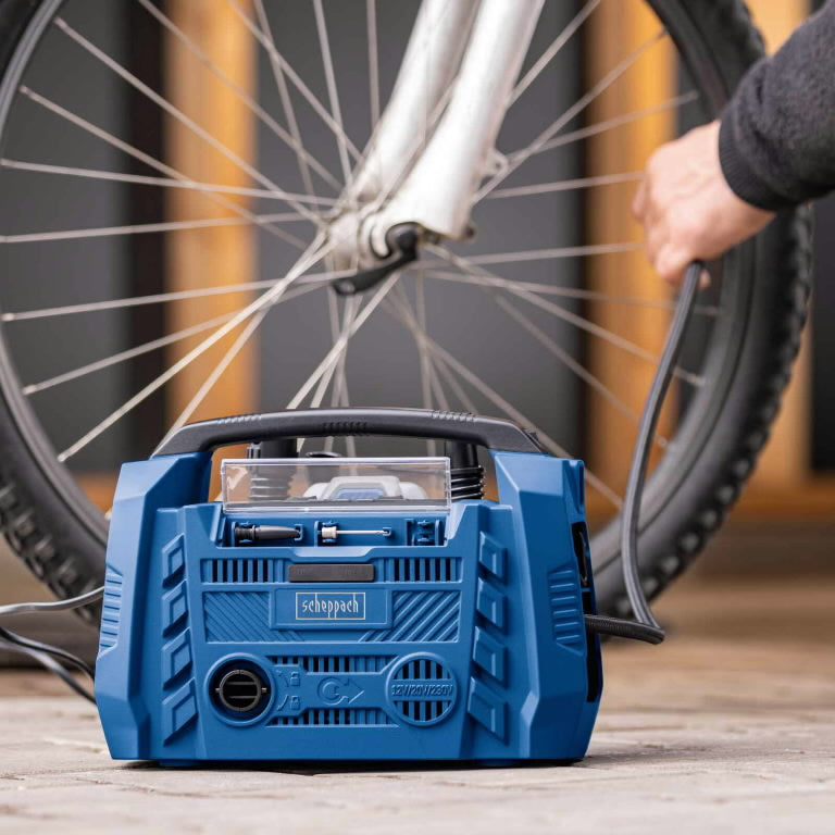 Scheppach 20V Cordless Portable Air Compressor AIRFORCE-6 (Skin Only) Scheppach