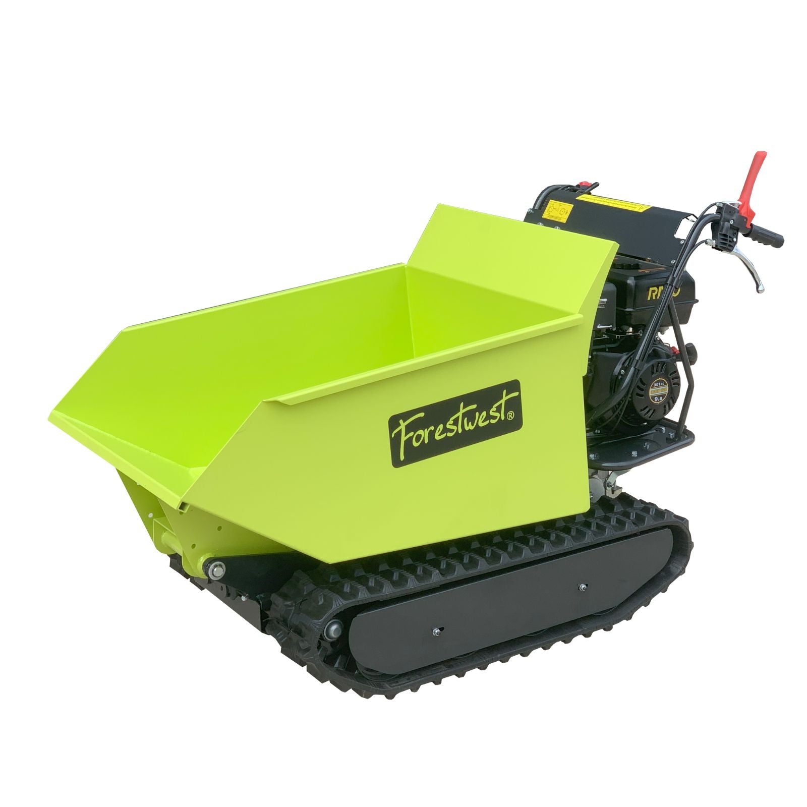 Forestwest 500KG Motorised Track Wheelbarrow with Hydraulic Lift BM11080B