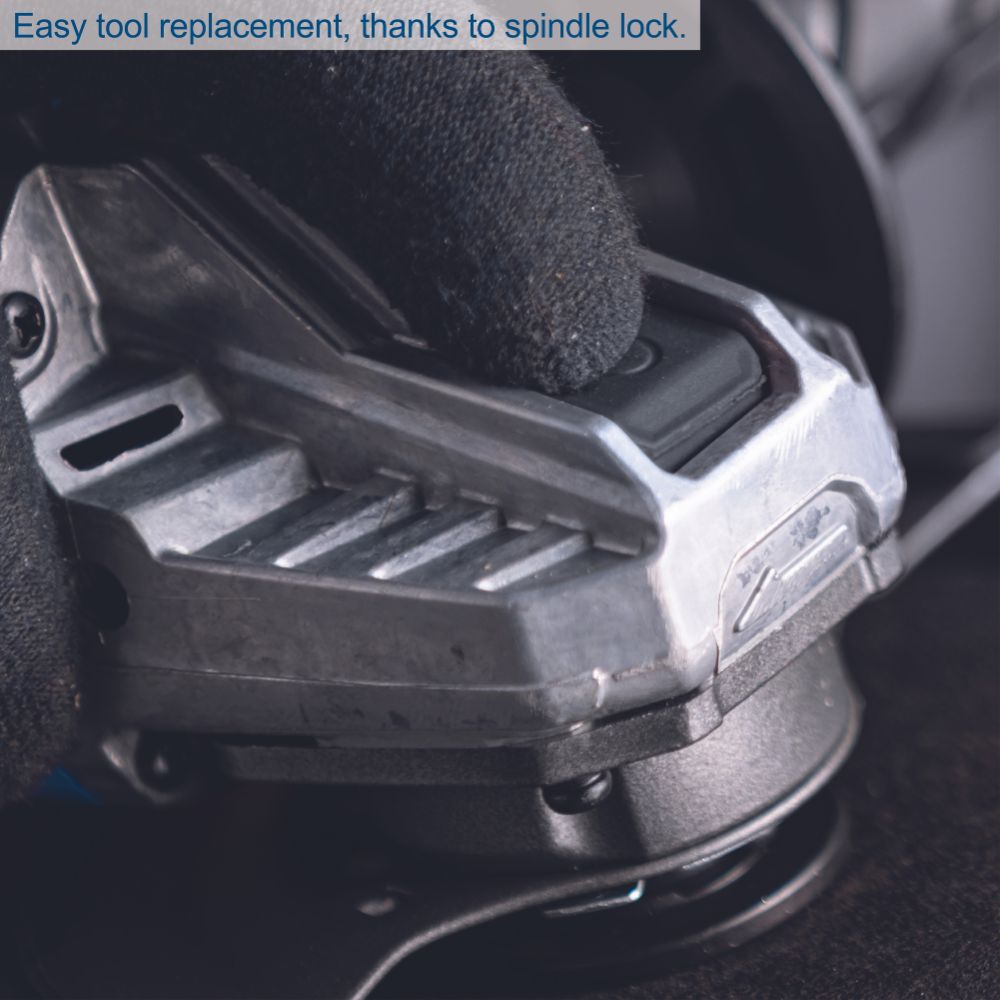 Scheppach 20V Cordelss Angle Grinder, BC-AG125-X (Skin Only) Scheppach