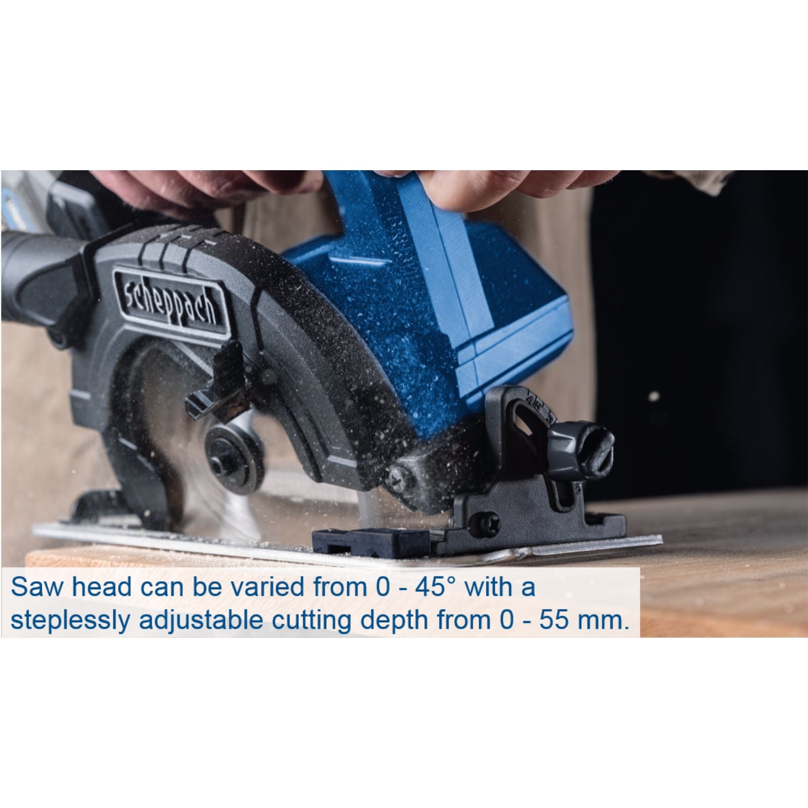 Scheppach 20V Cordless Circular Saw BC-HCS165-X (Skin Only) Scheppach