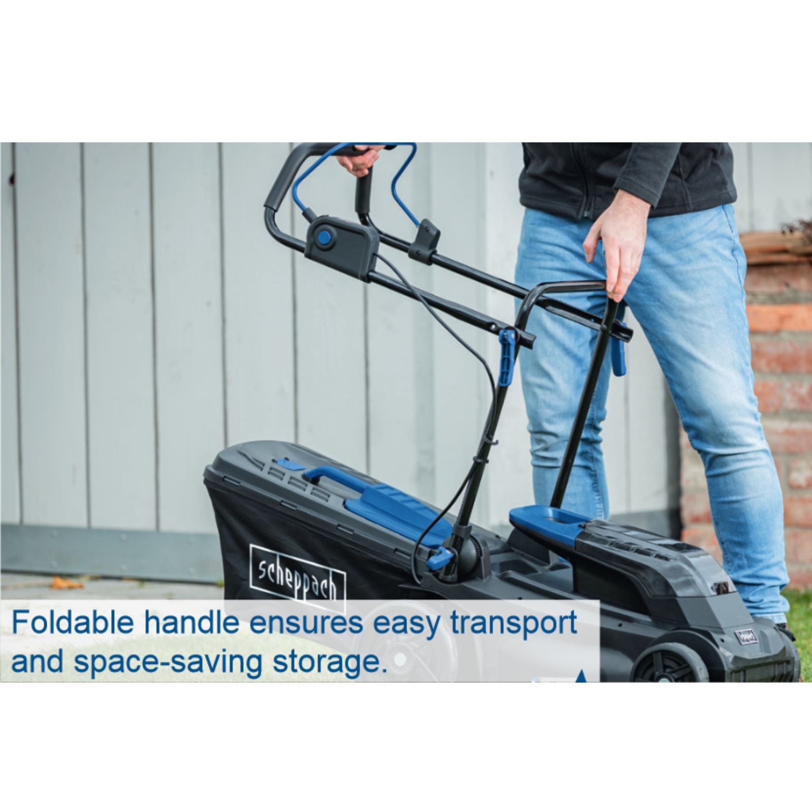 Scheppach 2x20V 380mm Cordless Lawn Mower BC-MP380-X (Skin Only) Scheppach