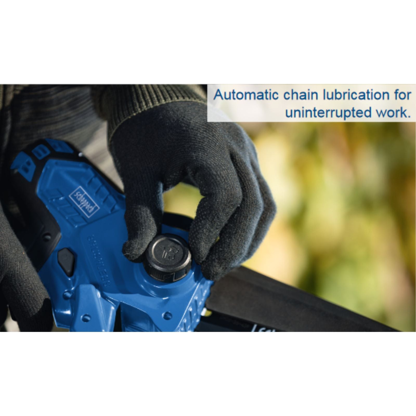 Scheppach 20V 430mm Cordless Mini Chainsaw BC-PS150-X (Skin Only) Scheppach