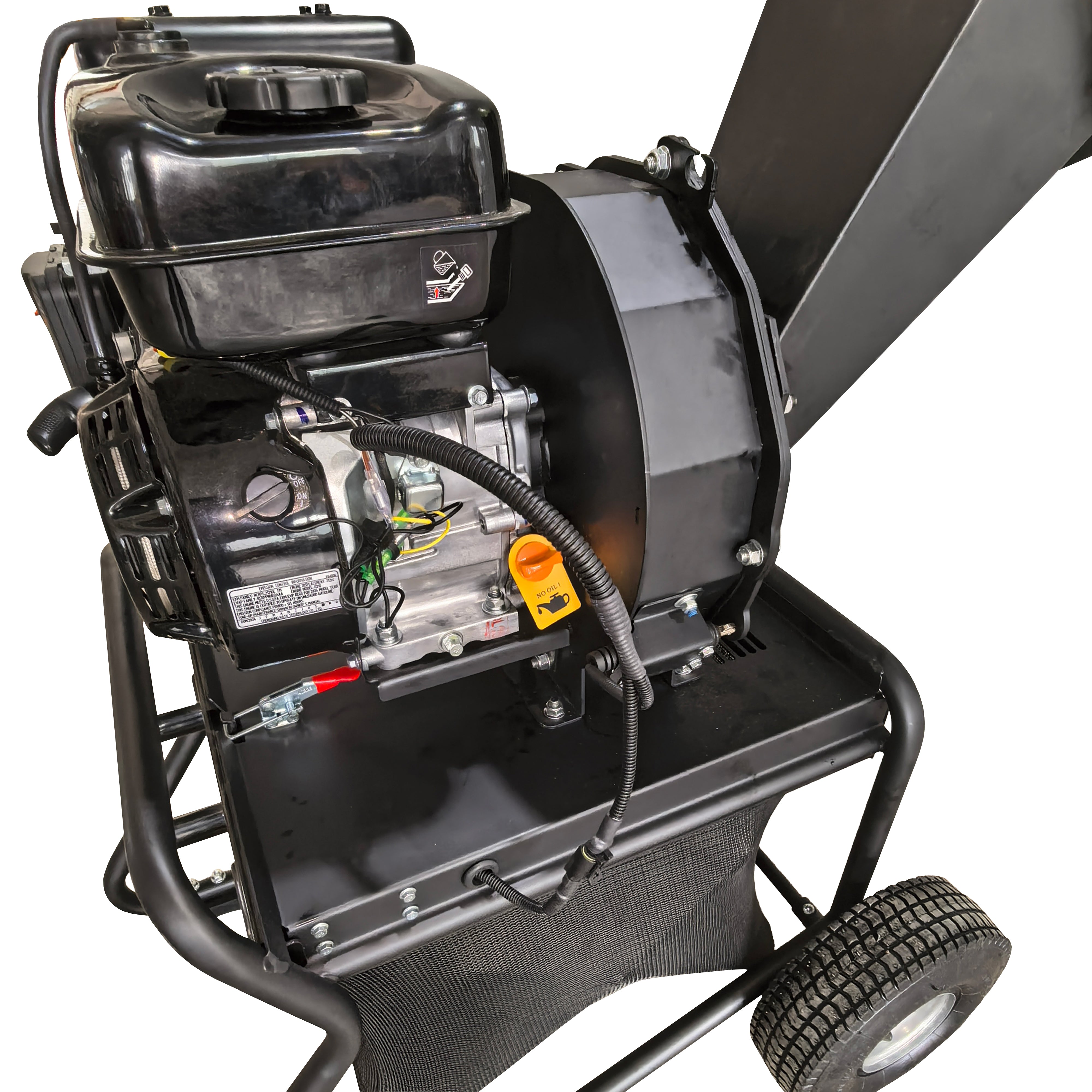 Forestwest 60MM Wood Chipper 7HP Petrol Chipper with Collection Bag BM11065 Forestwest