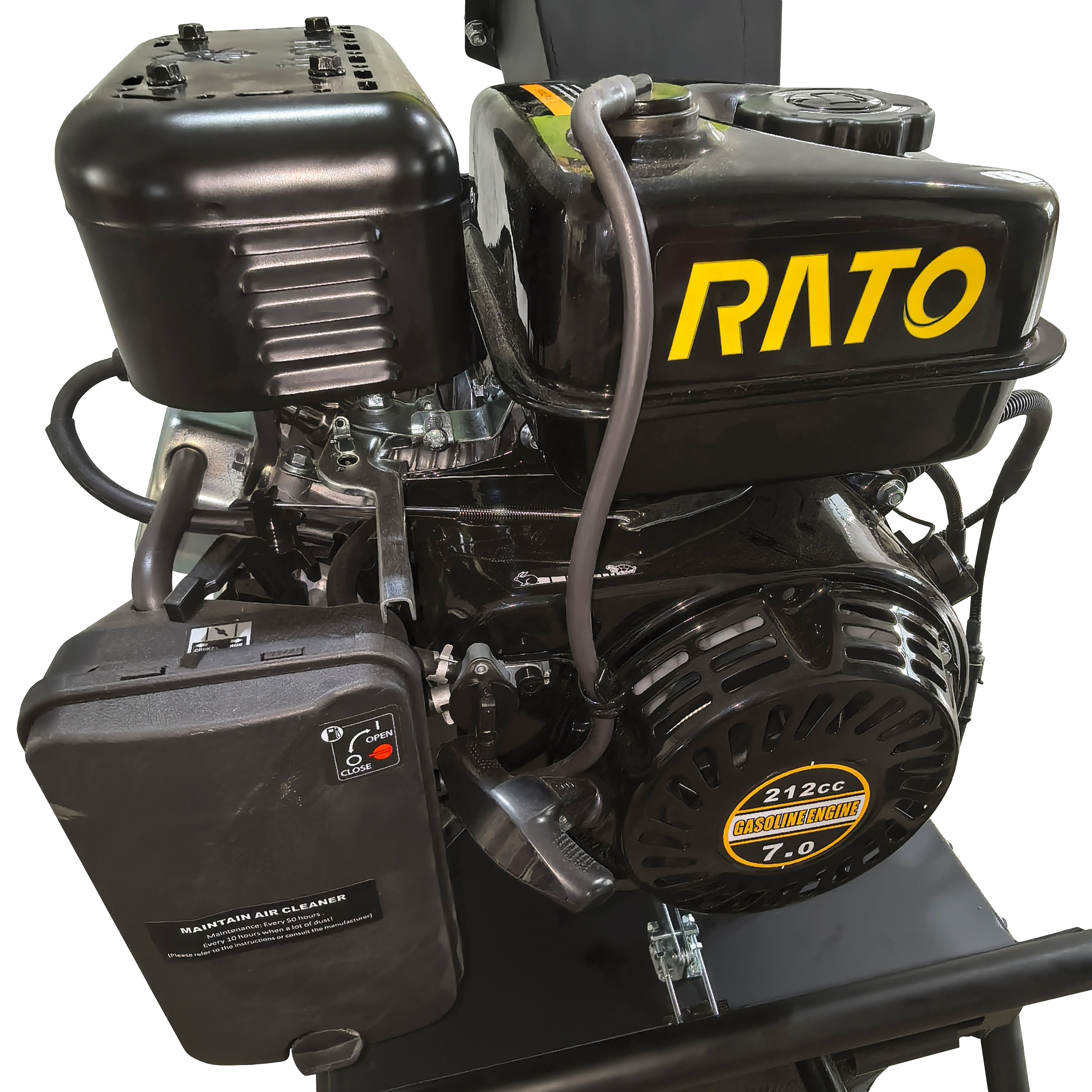 Forestwest 60MM Wood Chipper 7HP Petrol Chipper with Collection Bag BM11065 Forestwest
