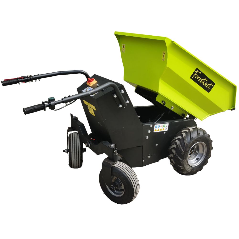 Forestwest 500KG Electric Wheelbarrow, Mini Dumper Auto Tip BM11082