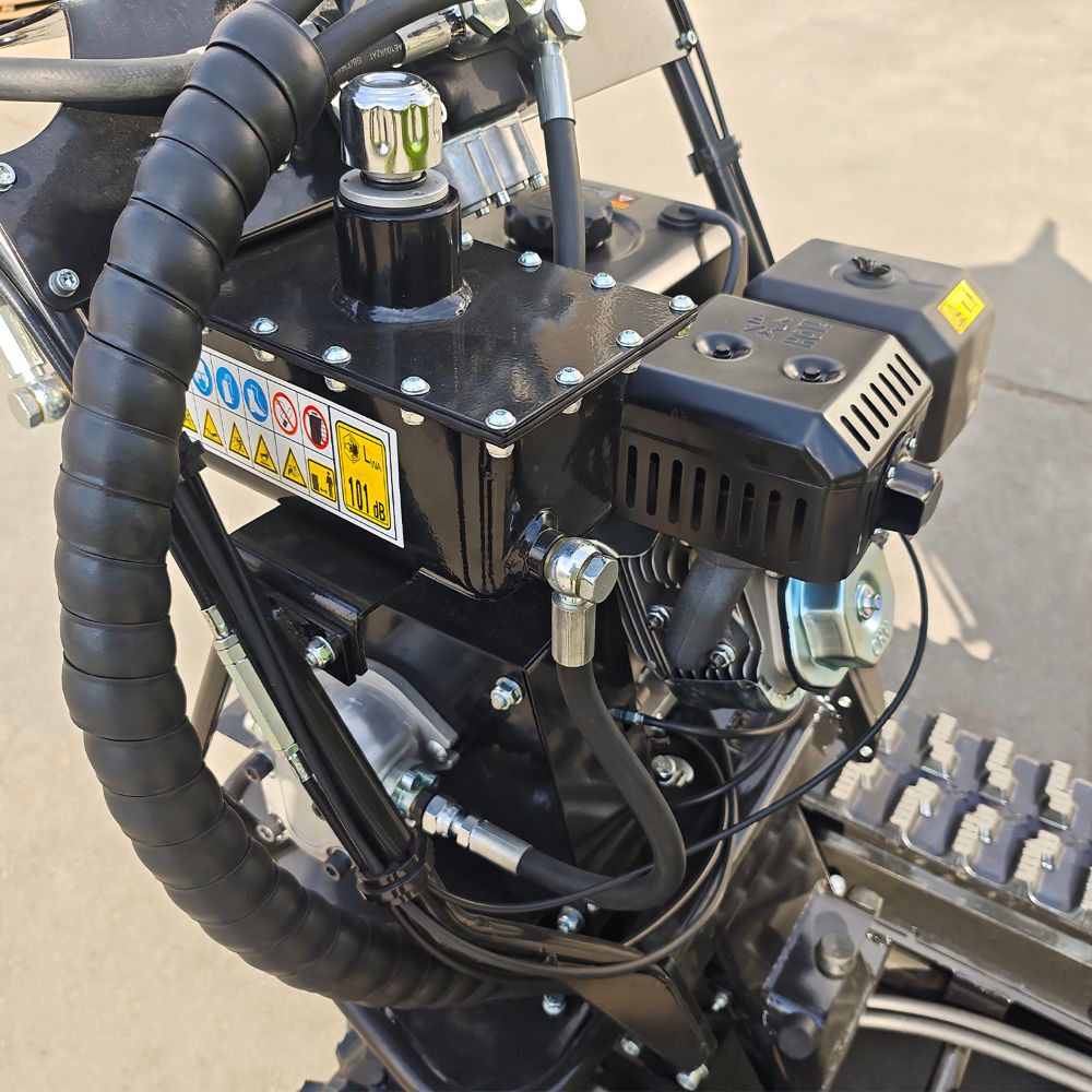 Forestwest 500KG Stand-On Tracked Dumper with Self-Load Bucket BM11083 Forestwest