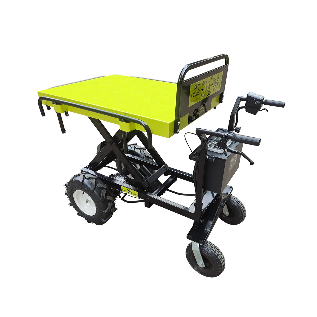 Forestwest 300kg 36V Electric Wheelbarrow with Hydraulic Lift Cart BM11087