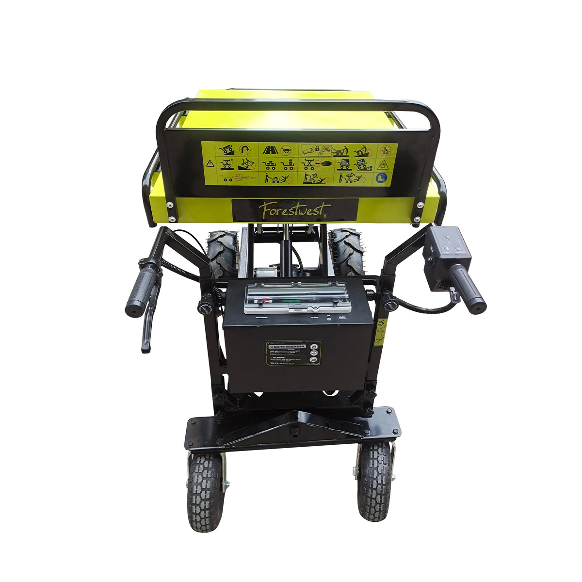 Forestwest 300kg 36V Electric Wheelbarrow with Hydraulic Lift Cart BM11087