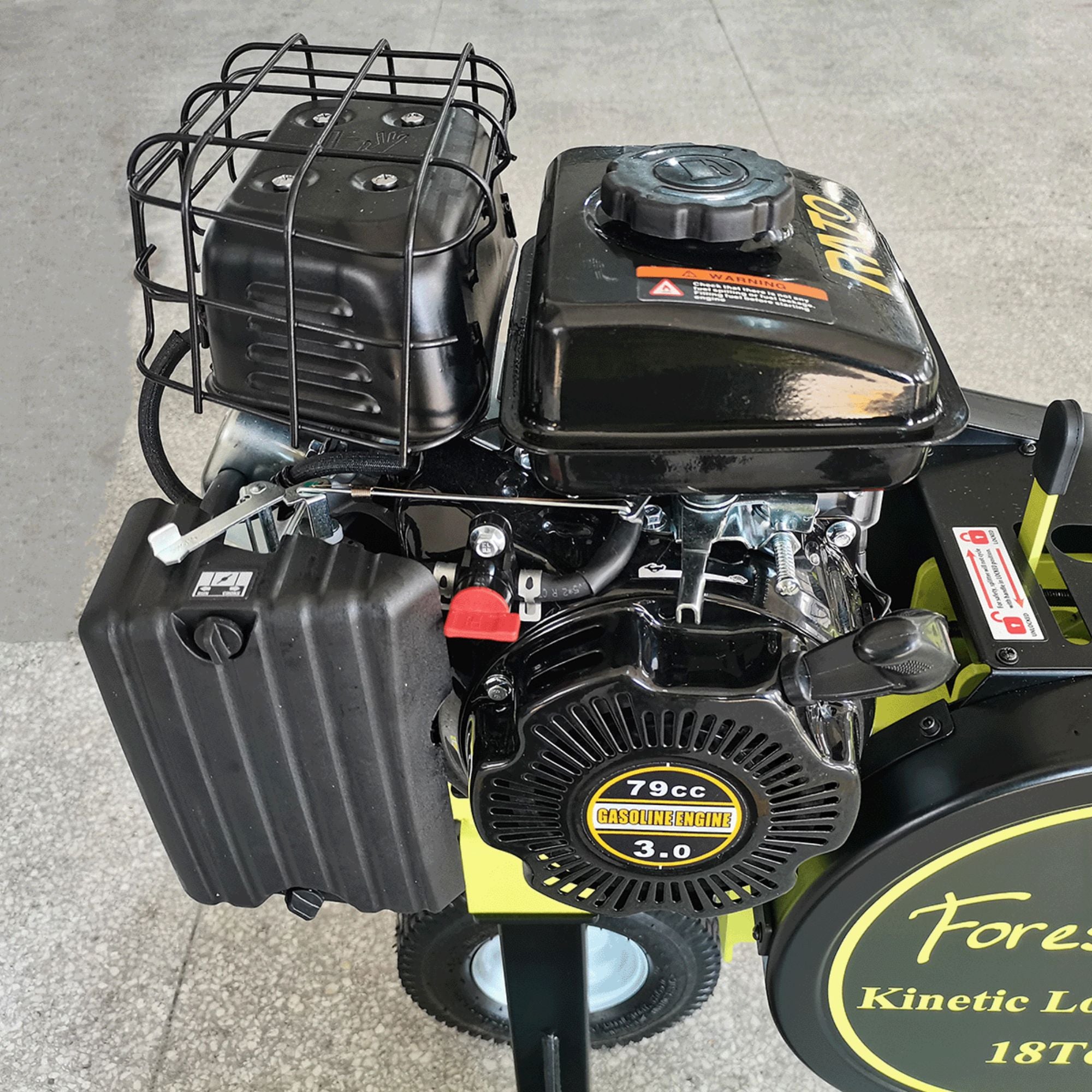 Forestwest 18 Ton Kinetic Log Splitter 3HP Petrol Log Splitter BM11097P Forestwest