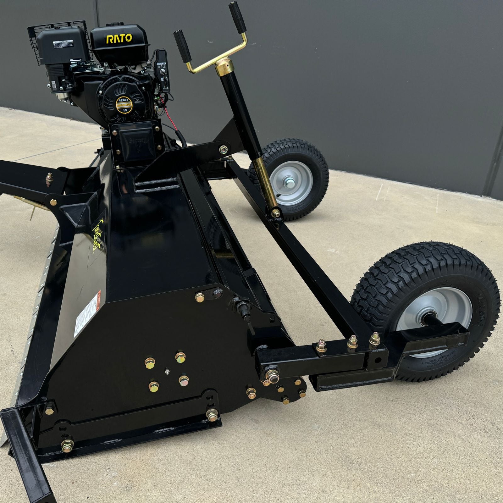 1450mm Tow-Behind Flail Mower, ATV/Tractor Slasher 15hp E-Start BM11141