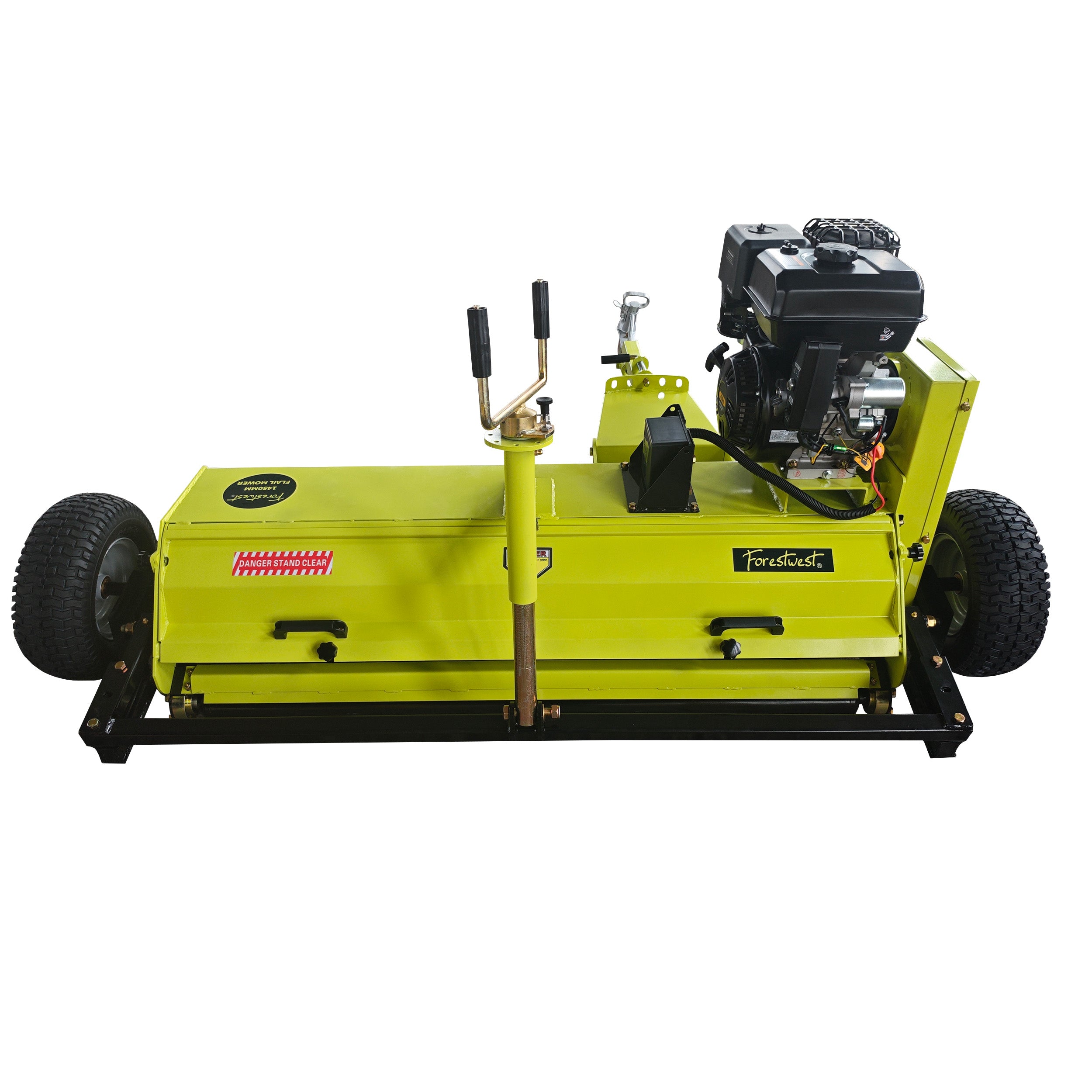 15HP Electric-Start Tow-Behind Flail Mower, ATV/Tractor Slasher BM11141
