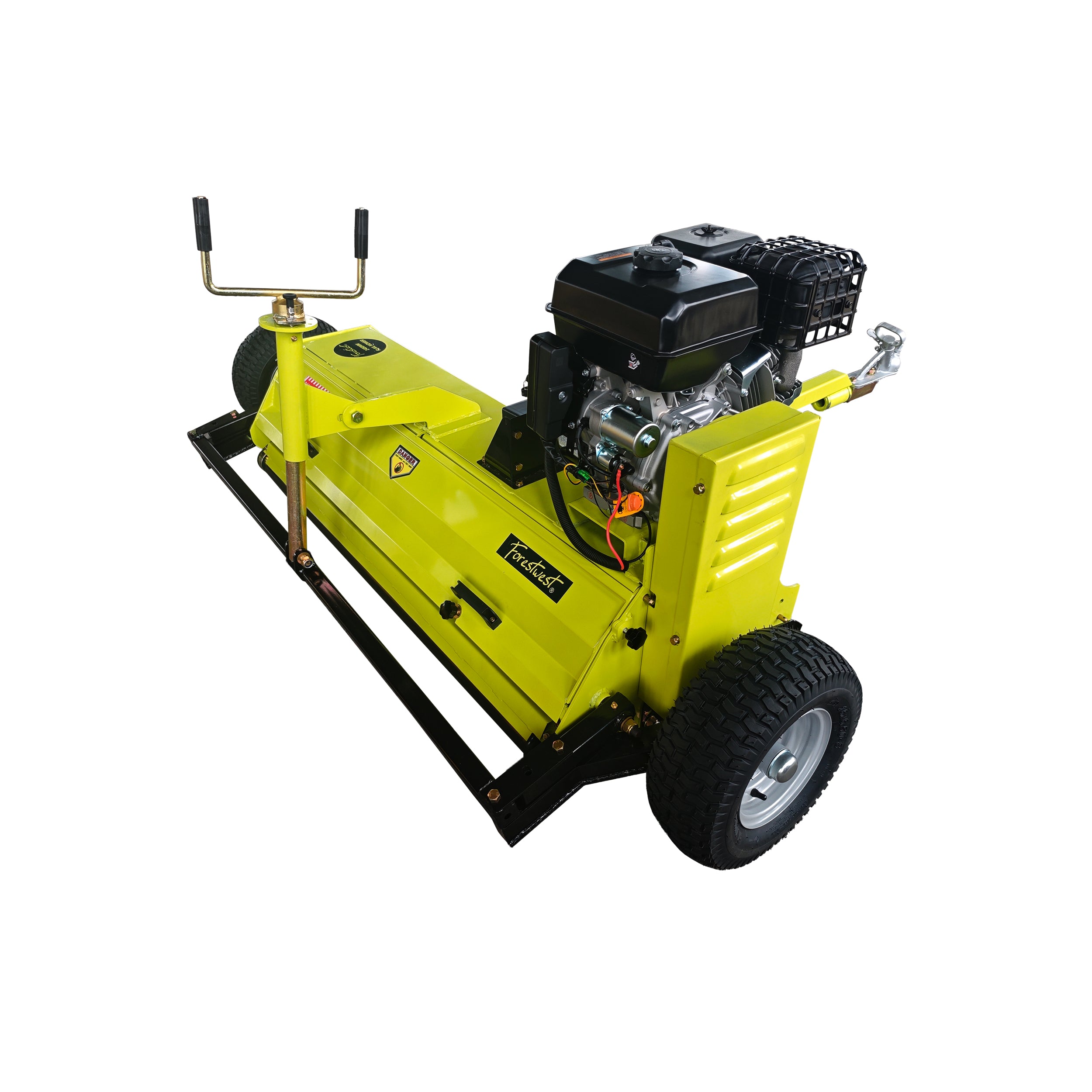 15HP Electric-Start Tow-Behind Flail Mower, ATV/Tractor Slasher BM11141