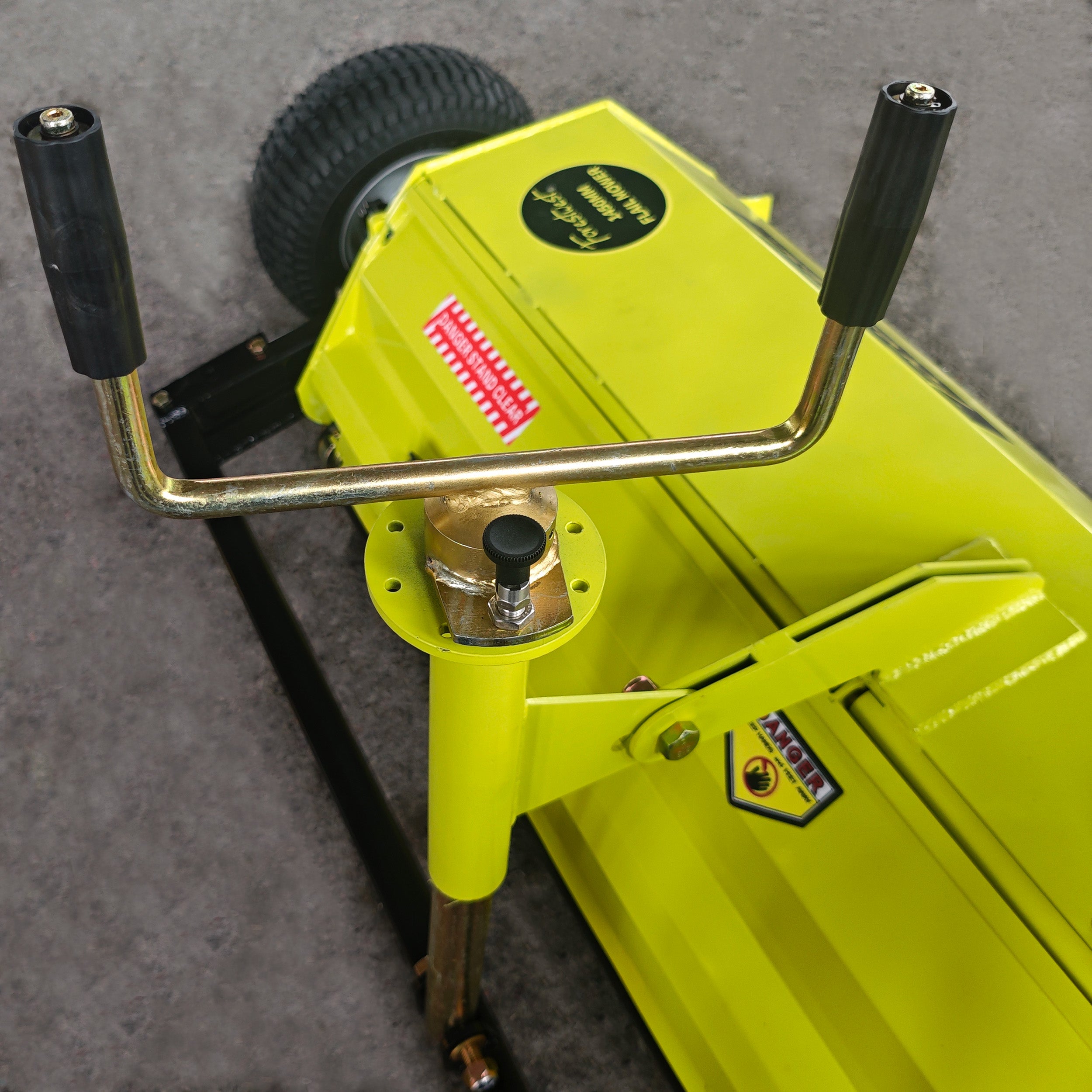 15HP Electric-Start Tow-Behind Flail Mower, ATV/Tractor Slasher BM11141