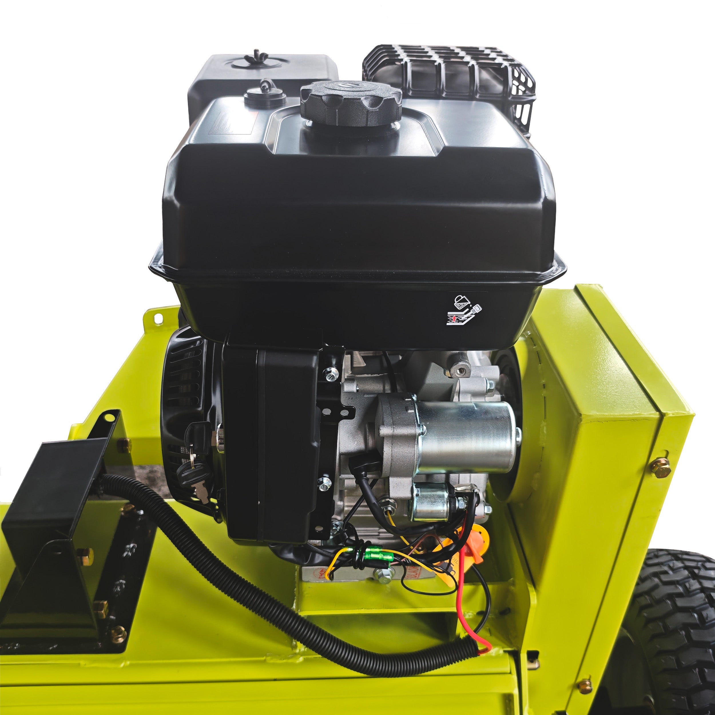 15HP Electric-Start Tow-Behind Flail Mower, ATV/Tractor Slasher BM11141
