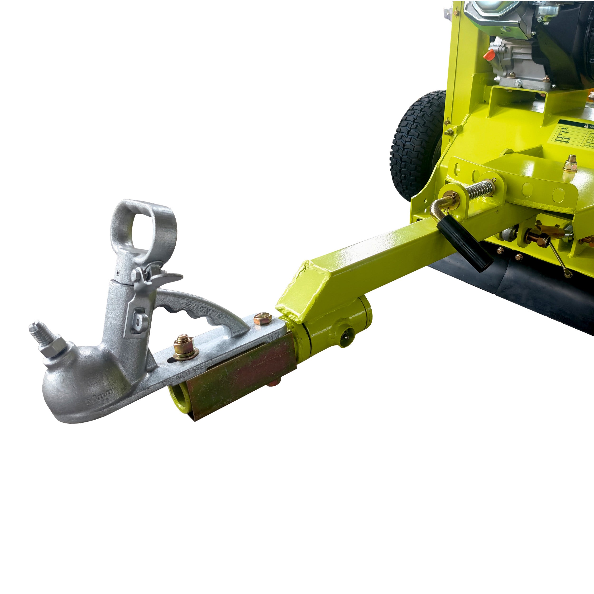 15HP Electric-Start Tow-Behind Flail Mower, ATV/Tractor Slasher BM11141