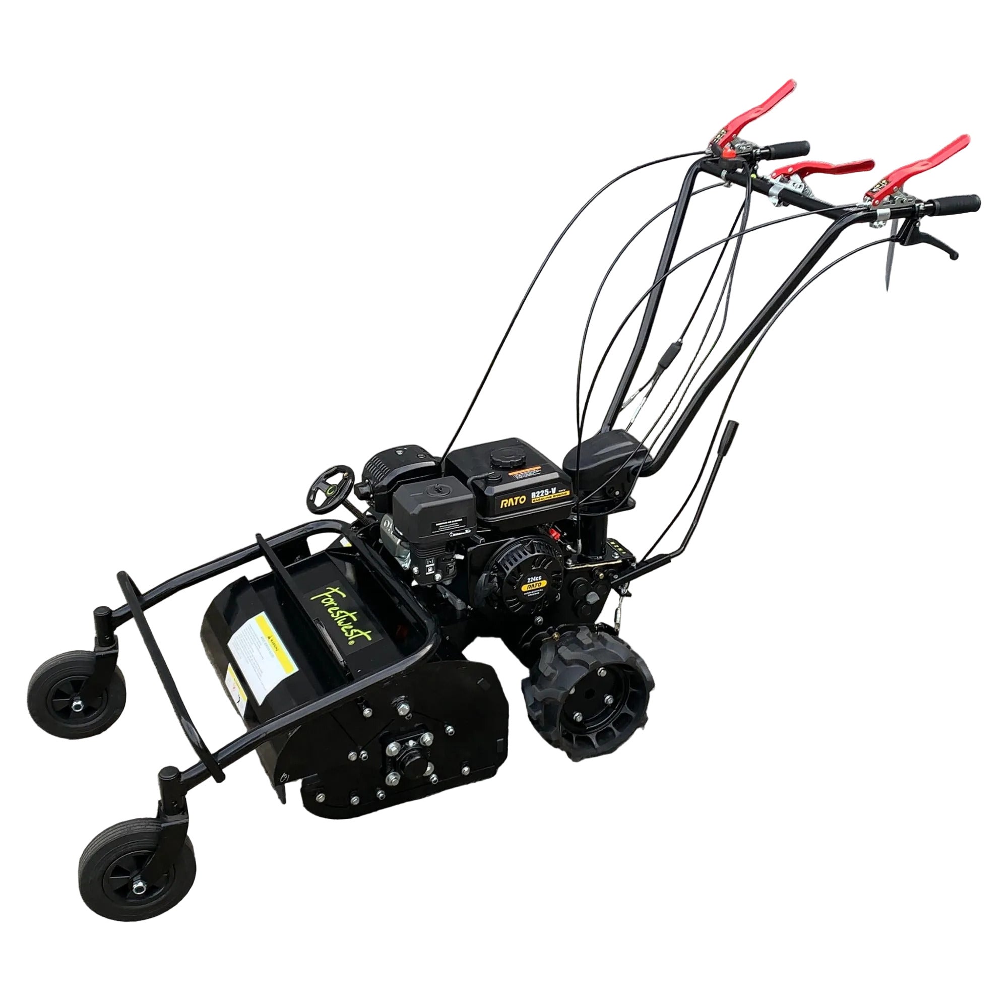 224cc 50cm Self-Propelled Petrol Flail Mower BM11161 Forestwest AU