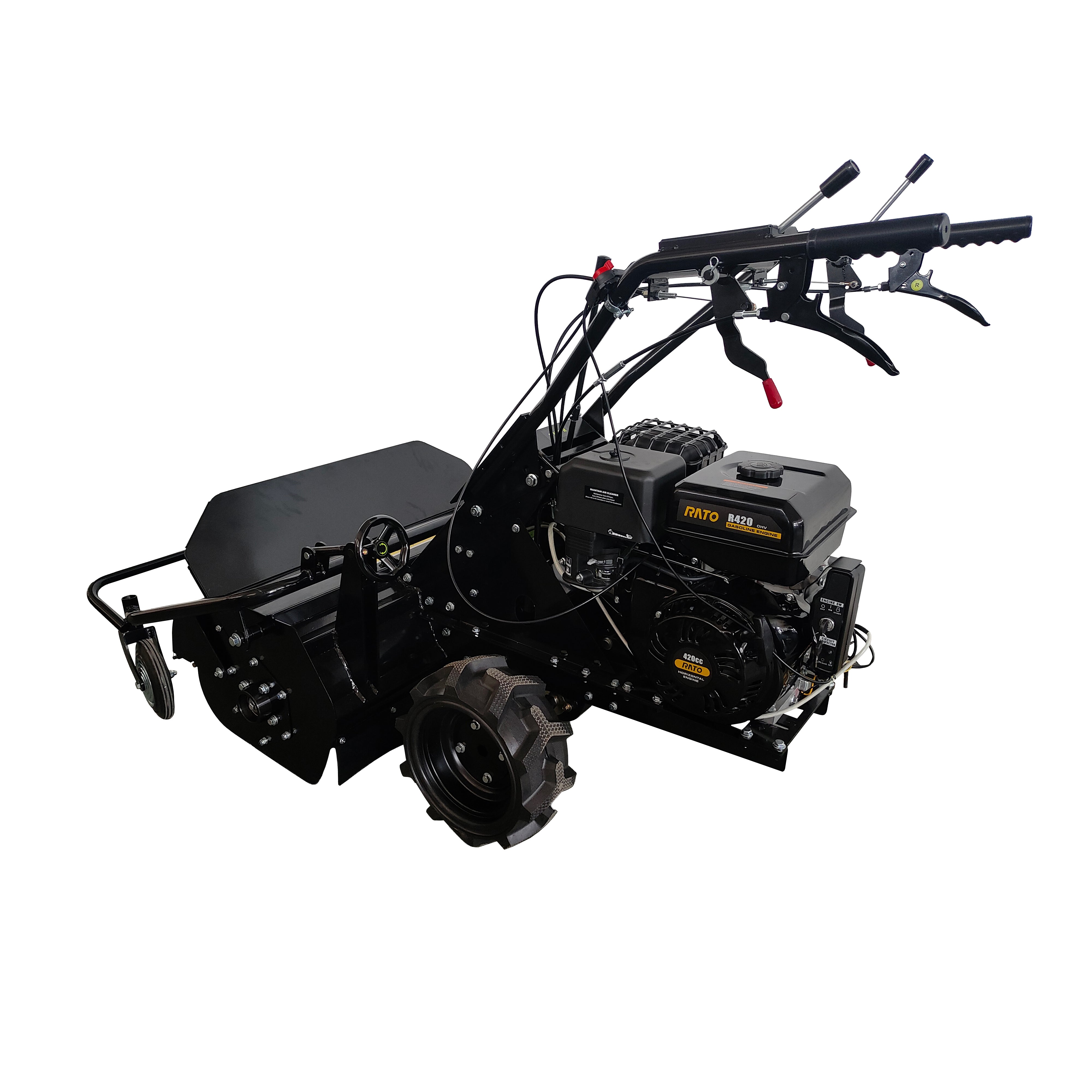 420cc 90cm Self Propelled Petrol Flail Mower BM11162 Forestwest AU