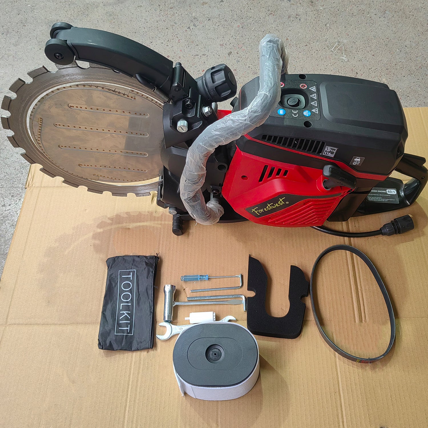 Forestwest 370MM 4800W Petrol Ring Saw BM723 Forestwest