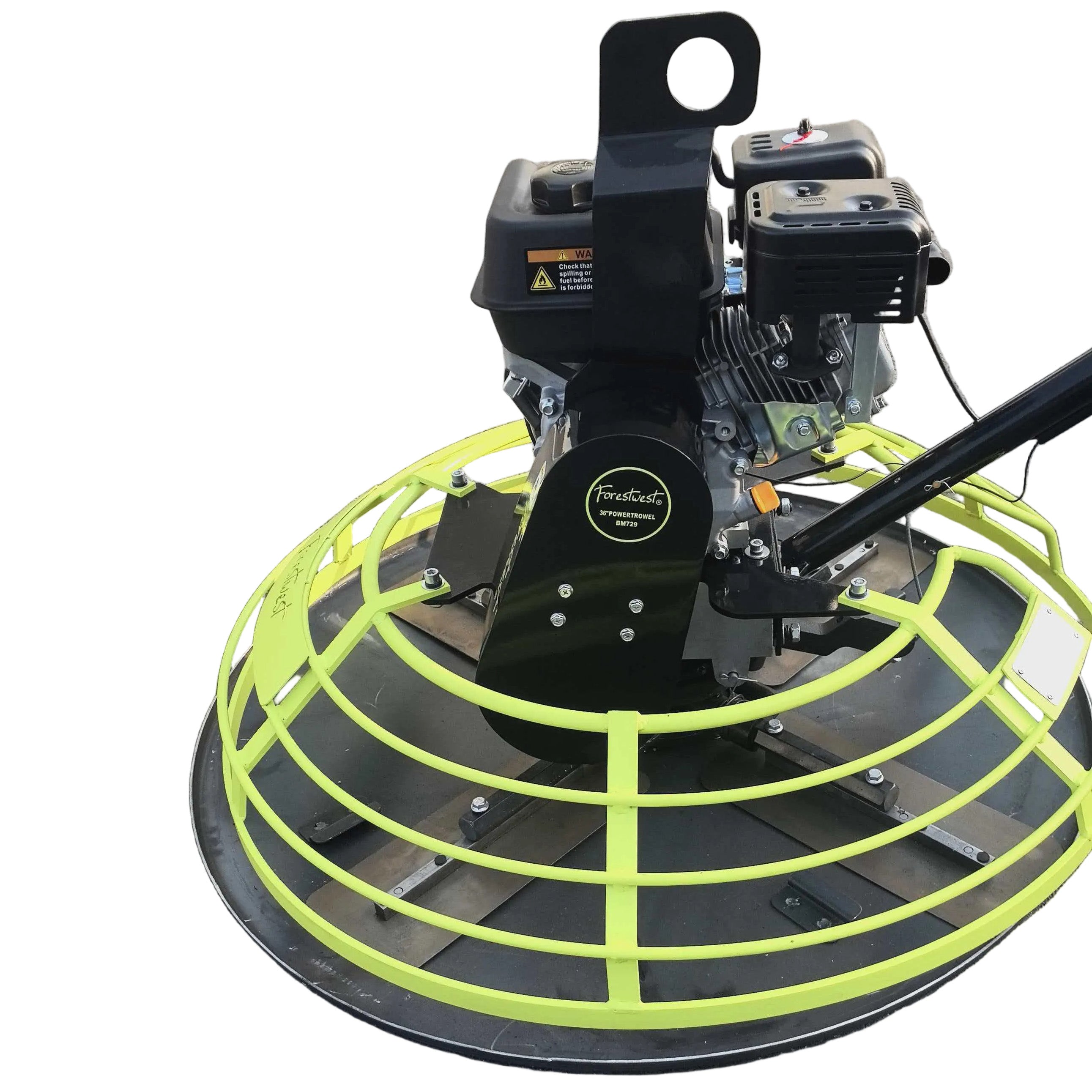 36" Concrete Power Trowel, 5.5hp Walk-Behind Power Trowel BM729 Forestwest