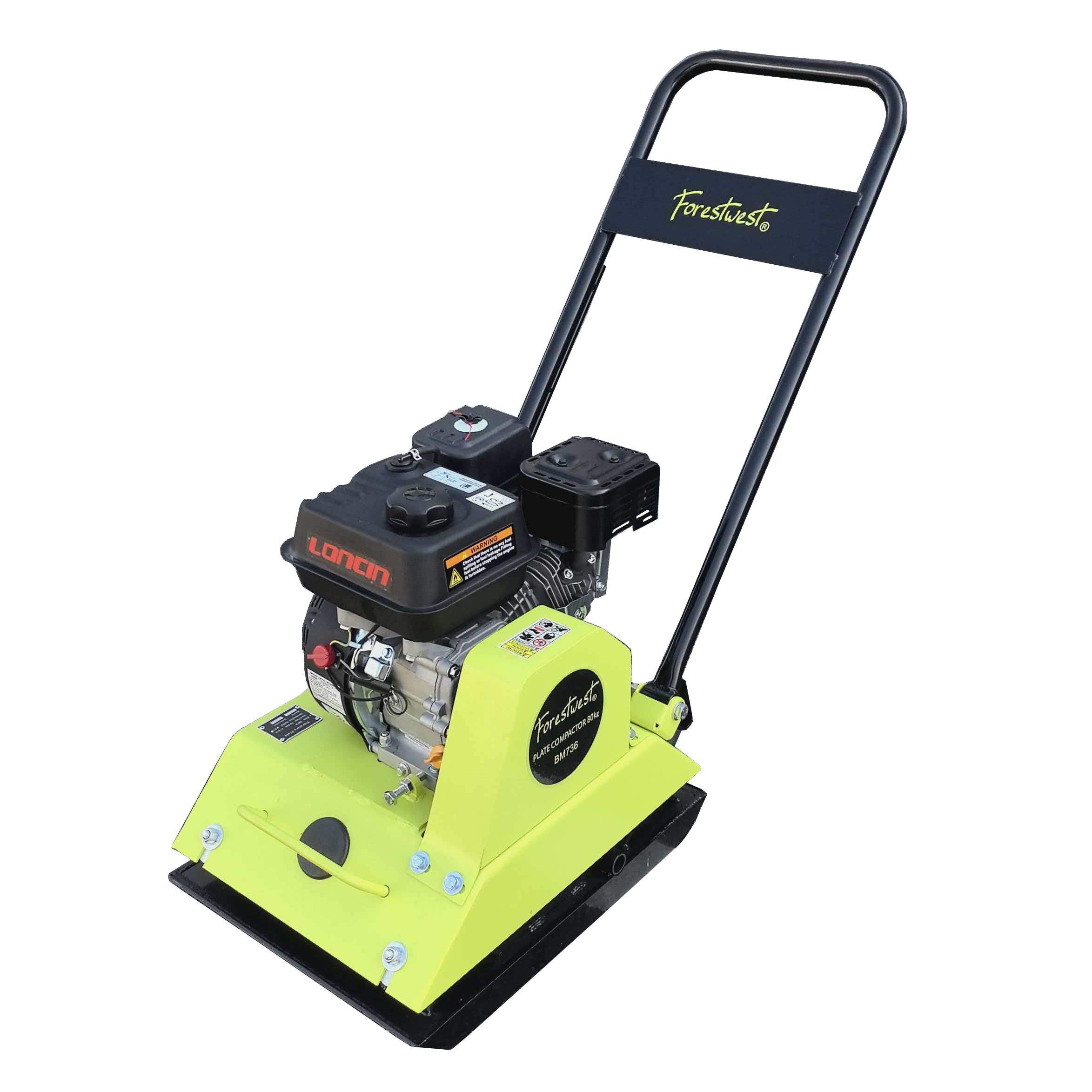 80kg 6.5HP Plate Compactor BM736