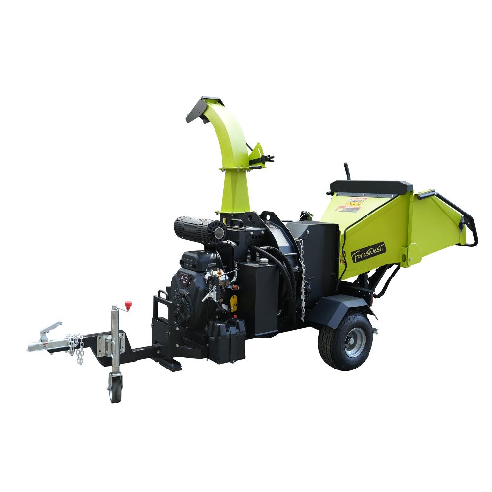 Forestwest 200mm Wood Chipper with Hydraulic Feed, Road Towable BM11063