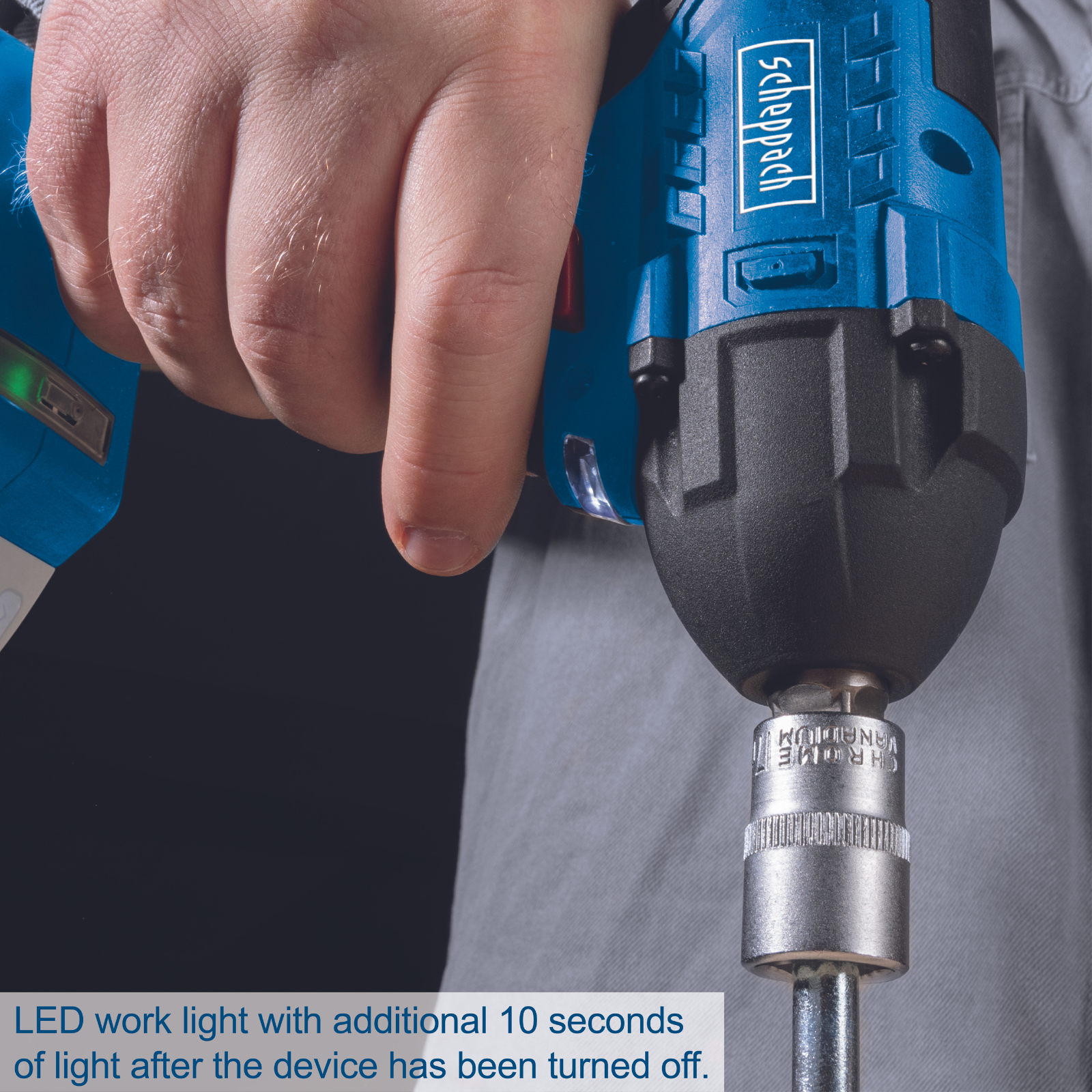 Scheppach 20V 1/2" Cordless Impact Wrench BC-IW350-X (Skin Only) Scheppach