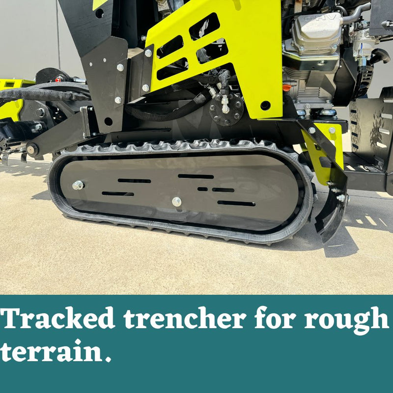 600mm Stand On Trencher 20HP Self Propelled Ditch Digger BM699 | Forestwest