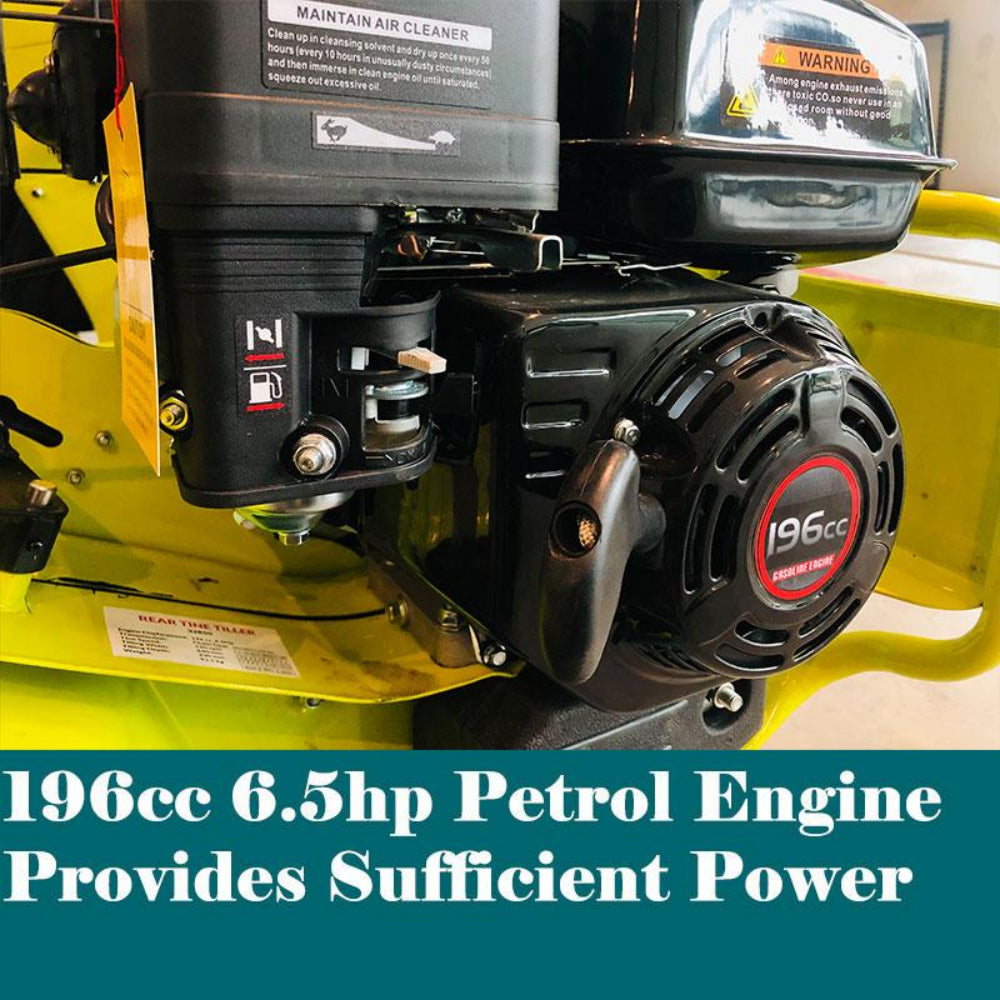 Forestwest 6.5HP Rotary Hoe, Dual Rotating Tiller Cultivator BM11123 Forestwest