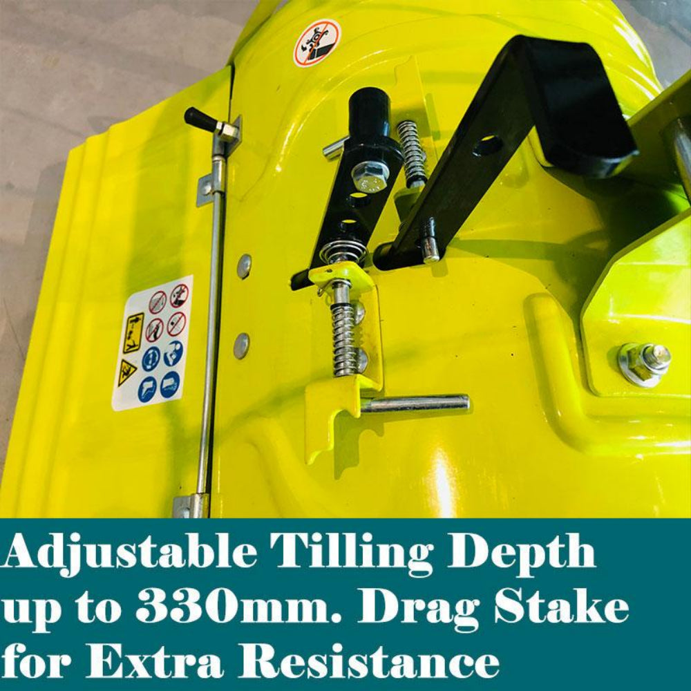 Forestwest 6.5HP Rotary Hoe, Dual Rotating Tiller Cultivator BM11123 Forestwest