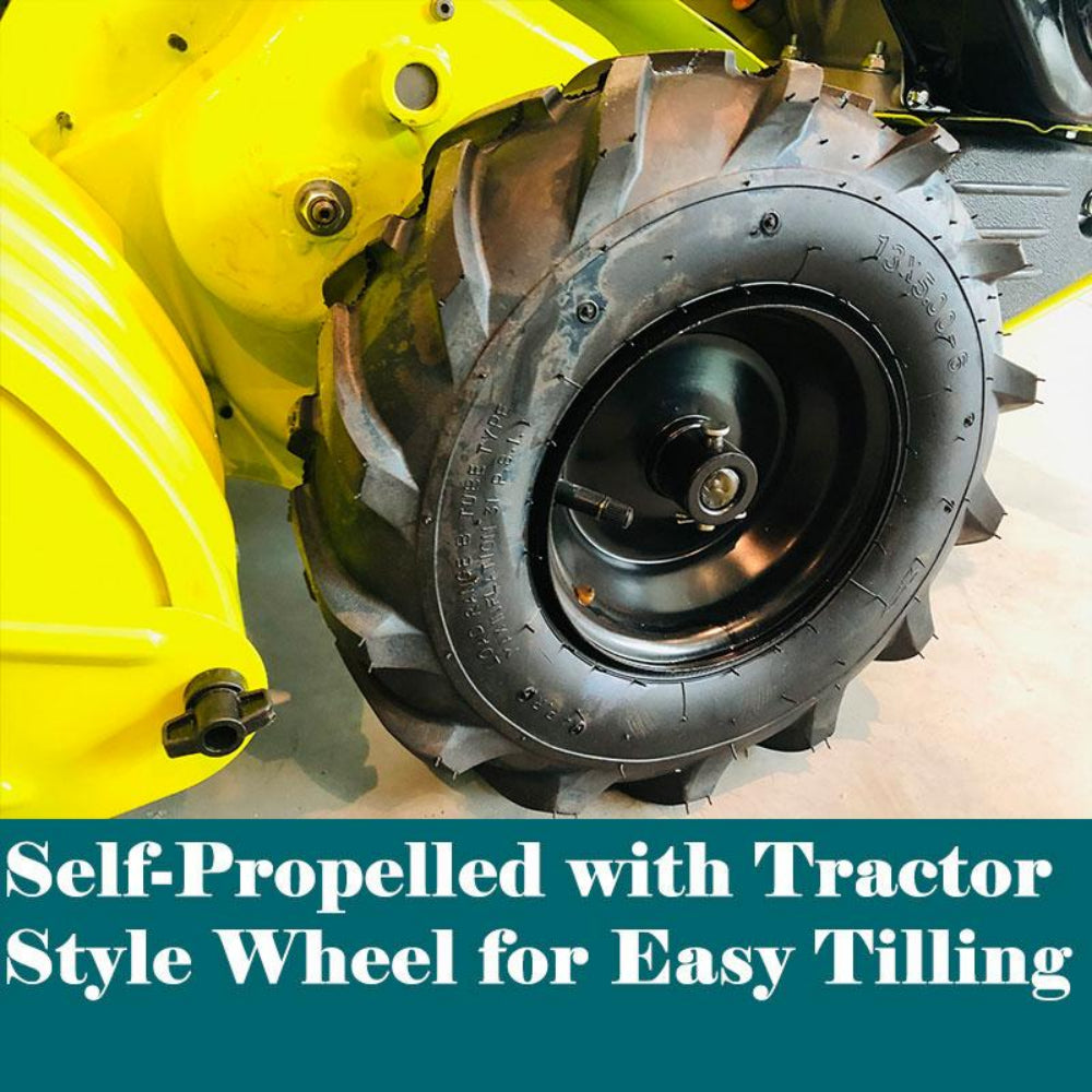 Forestwest 6.5HP Rotary Hoe, Dual Rotating Tiller Cultivator BM11123 Forestwest