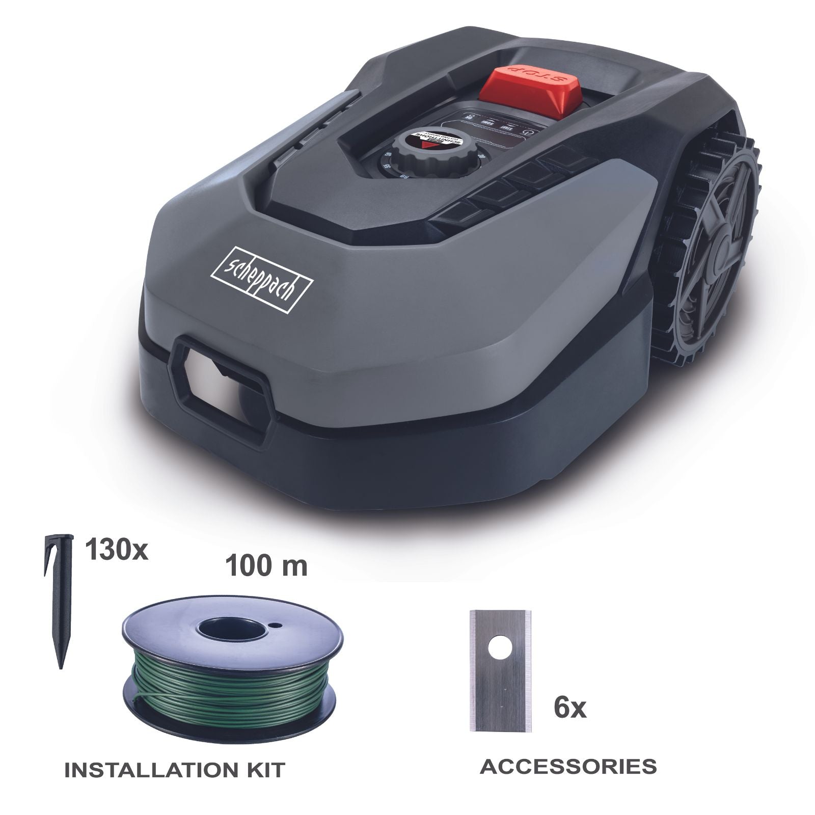 Scheppach Robotic Lawn Mower, ROBOCUT-L500 | Forestwest