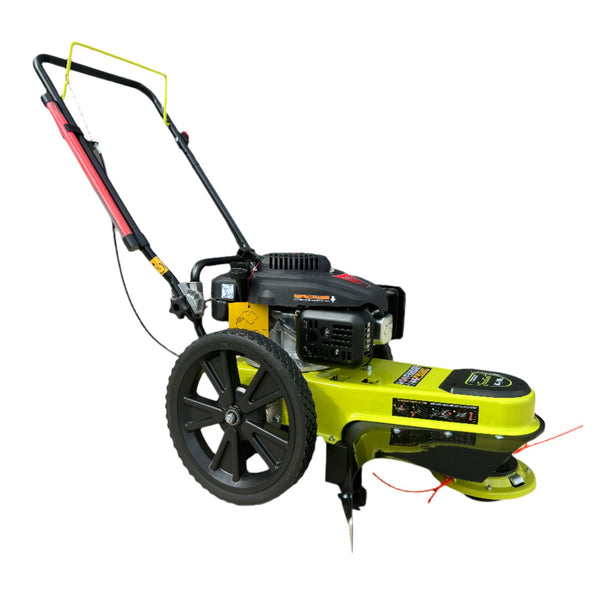 Lawn Mower Walk Behind String Trimmer Mower Wheeled Whipper Snipper