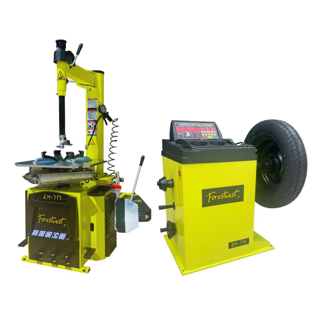 Forestwest Tyre Changer + Wheel Balancer Bundle Deal