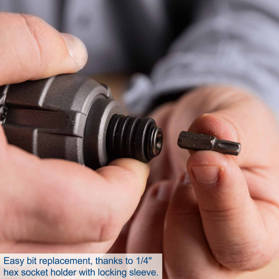 Scheppach 20V 1/4" Cordless Impact Driver C-ID180-X (Skin Only) Scheppach