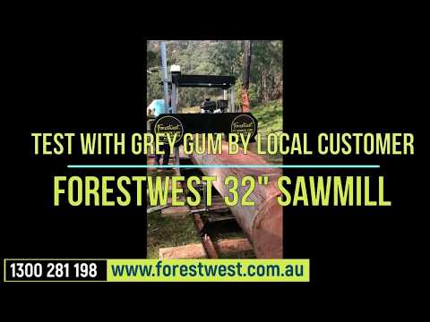 Forestwest Portable Sawmill Demo Videos (Display Only)