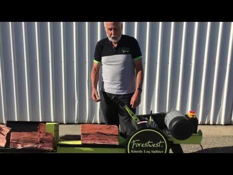 Forestwest Kinetic Log Splitter Demo Videos (NOT a product)