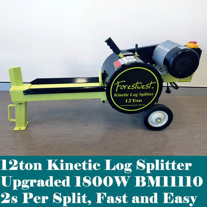 12 Ton Kinetic Log Splitter 1800W Electric Log Splitter BM11130 | Forestwest